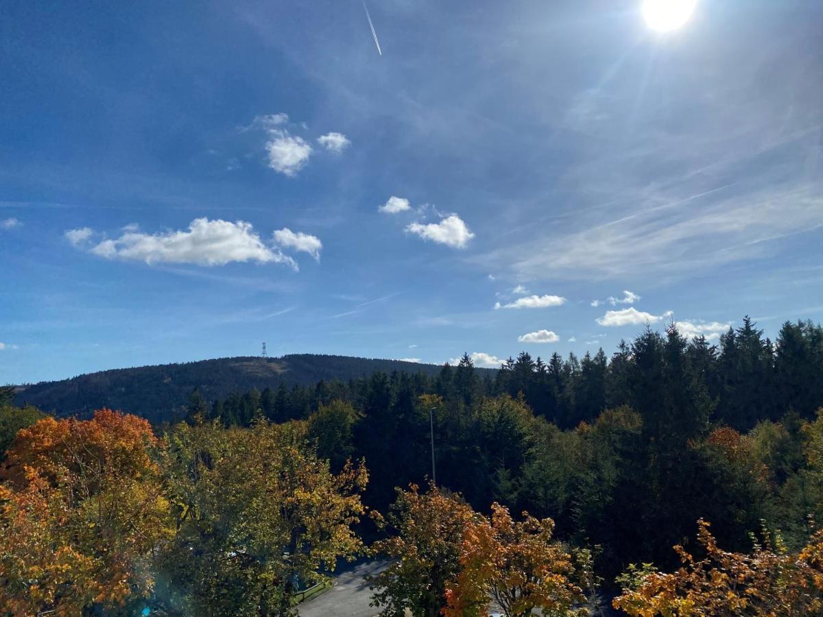 Ferienwohnung Traumhafter Harzblick Goslar Exterior foto